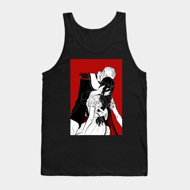 The Red Kiss Fresme Tank Top by Mo-Machine-S2